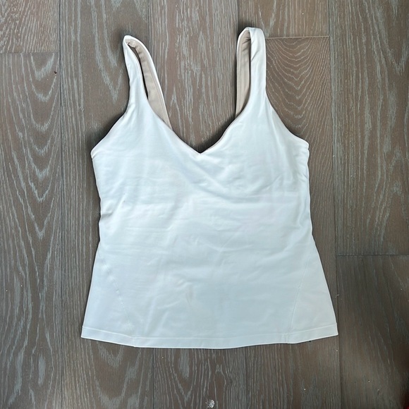 Lululemon waist length Align tank top white size 8 - Picture 5 of 10